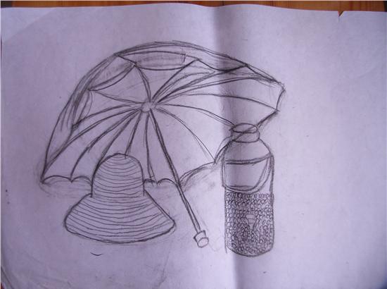                    伞,帽,瓶